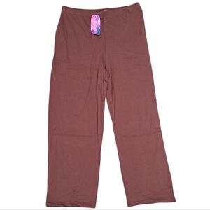 New With Tags! Moka Leisure Pull On Brown Pants Size XL